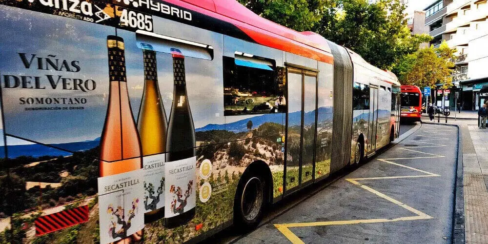 Publicidad Autobus Zaragoza_Articulado Super Integral