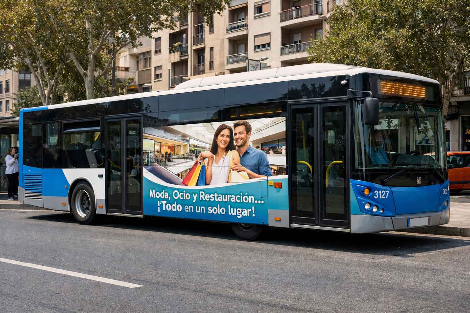Publicidad en buses CC